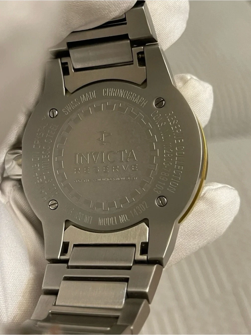 Invicta Reserve Military Cadet 14302 Swiss Made Chronograph 50mm Watch